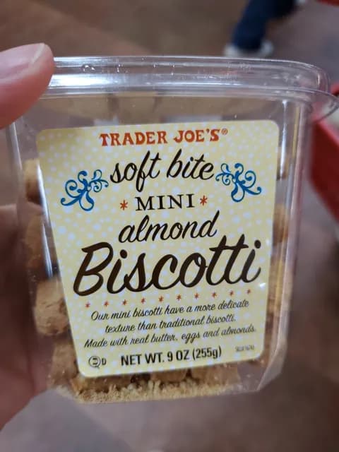 Is it Lactose Free? Trader Joe’s Soft Bite Mini Almond Biscotti