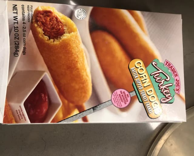 Is it Low Histamine? Trader Joe's Turkey Corn Dogs Batter Dipped Turkey Franks