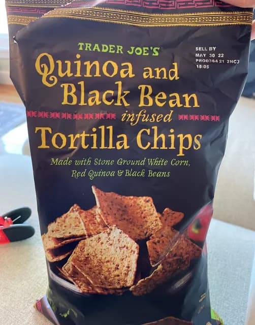 Is it Low Histamine? Trader Joe's Quinoa And Black Bean Infused Tortilla Chips