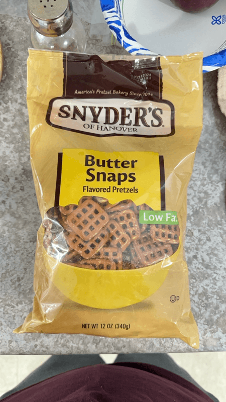 Is it Lactose Free? Snyders Of Hanover Pretzel Snaps Butter