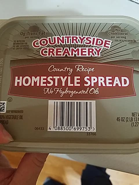 Is it Lactose Free? Countryside Creamery Country Recipe Homestyle Spread