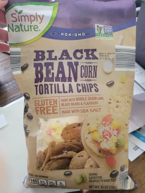 Is it Wheat Free? Simply Nature Non-gmo Black Bean Corn Tortilla Chips