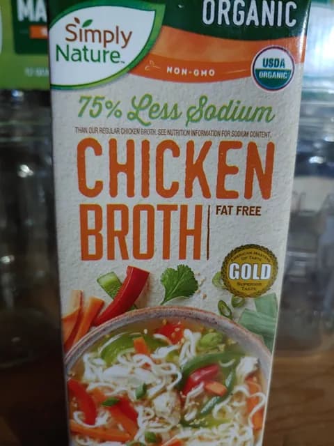 Is it Pescatarian? Simply Nature Organic Chicken Broth