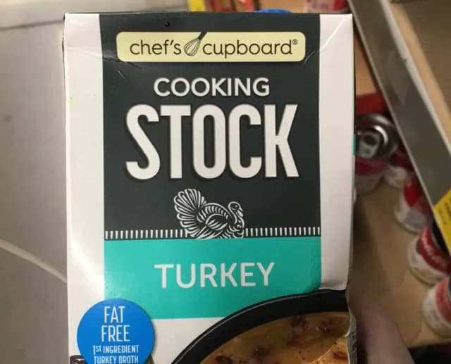 Is it Gelatin free? Chef's Cupboard Cooking Stock Turkey