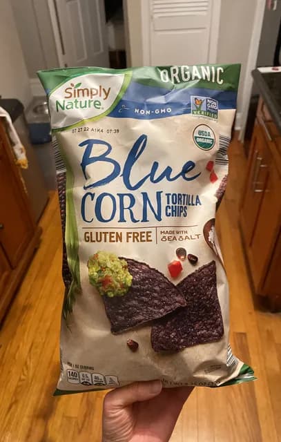 Is it Lactose Free? Simply Nature Organic Blue Corn Tortilla Chips