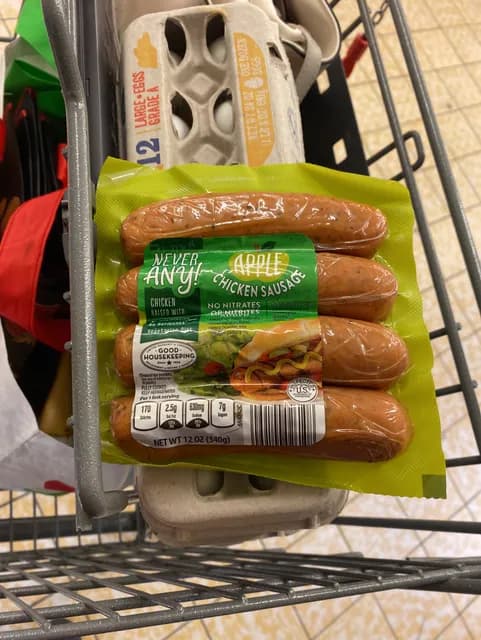 Is it Low Histamine? Never Any! Apple Chicken Sausage