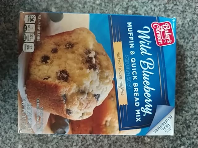 Is it Low Histamine? Baker's Corner Wild Blueberry Muffin & Quick Bread Mix