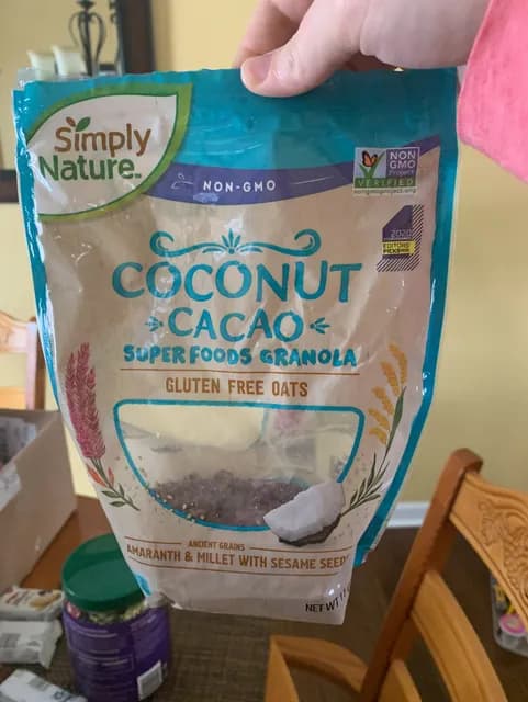 Is it Low Histamine? Simply Nature Coconut Cacao Super Foods Granola