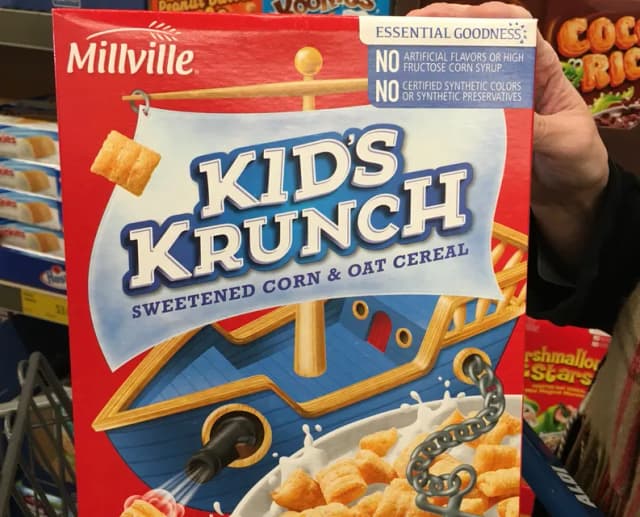 Is it Gelatin free? Millville Kid's Krunch Sweetened Corn & Oat Cereal