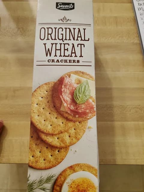 Is it Wheat Free? Savoritz Original Wheat Crackers