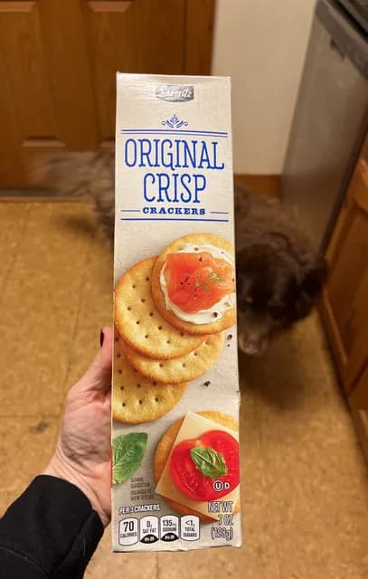 Is it Pescatarian? Savoritz Original Crisp Crackers