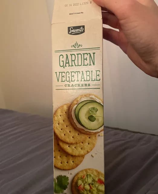 Is it Low Histamine? Savoritz Garden Vegetable Crackers