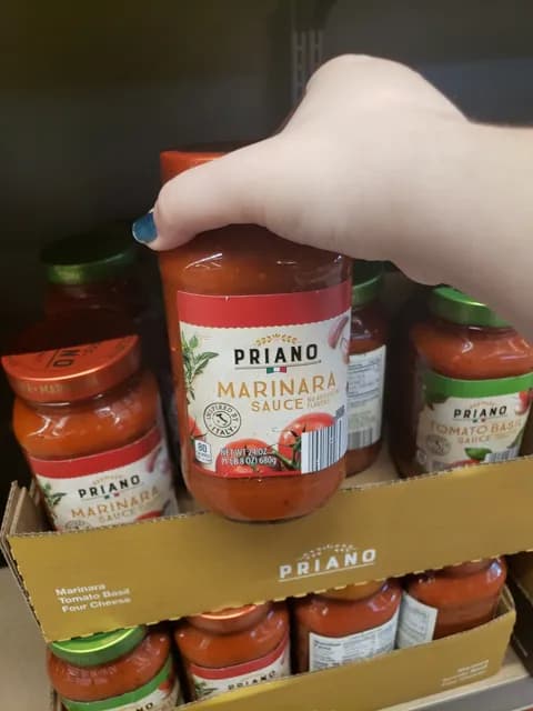 Is it Gelatin free? Priano Marinara Sauce