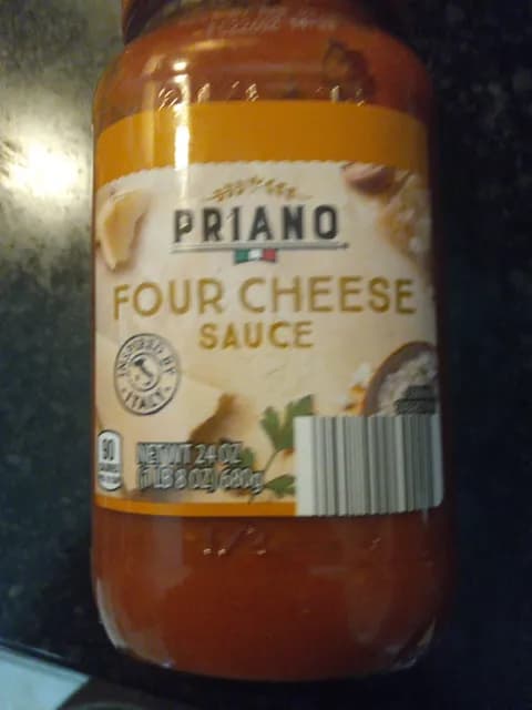 Is it Low Histamine? Priano Four Cheese Sauce