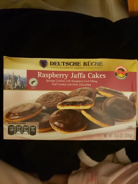 Is it Lactose Free? Deutsche Küche Raspberry Jaffa Cakes