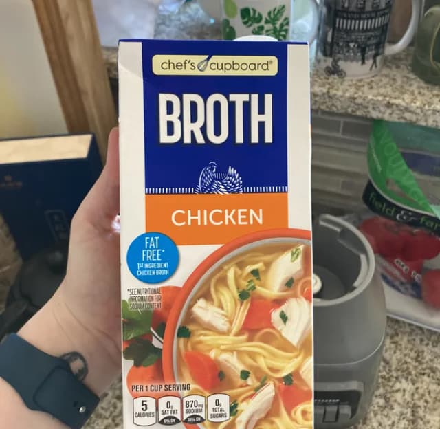 Is it Gelatin free? Chef’s Cupboard Chicken Broth