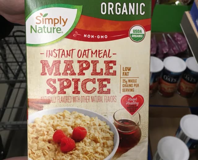 Is it Wheat Free? Simply Nature Organic Instant Oatmeal Maple Spice