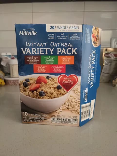 Is it Gelatin free? Millville Instant Oatmeal Variety