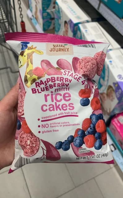 Is it Lactose Free? Little Journey Raspberry Blueberry Mini Rice Cakes