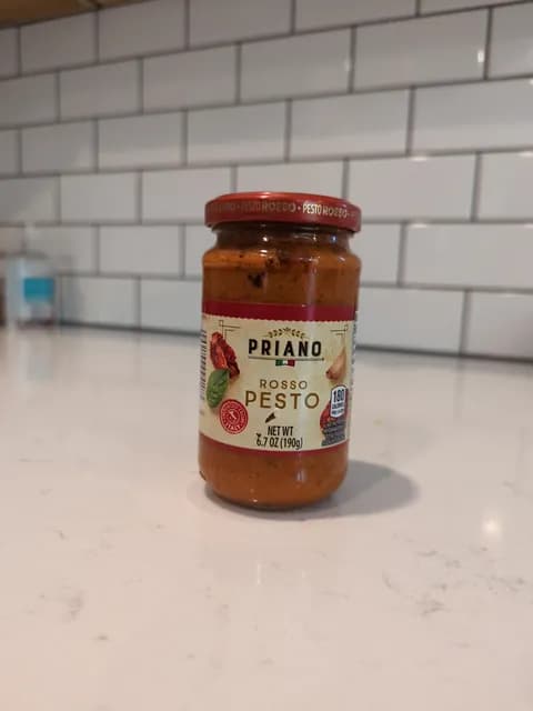 Is it Milk Free? Priano Rosso Pesto