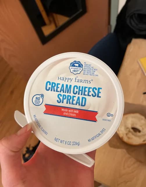 Is it Low Histamine? Happy Farms Cream Cheese Spread Made With Milk And Cream