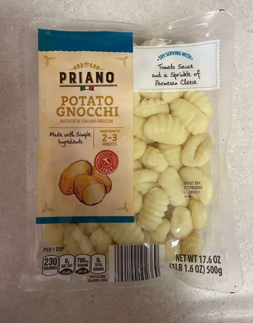 Is it Gelatin free? Priano Potato Gnocchi