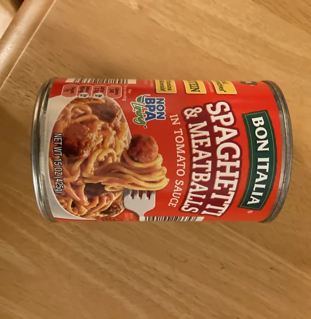 Is it Wheat Free? Bon Italia Spaghetti & Meatballs In Tomato Sauce