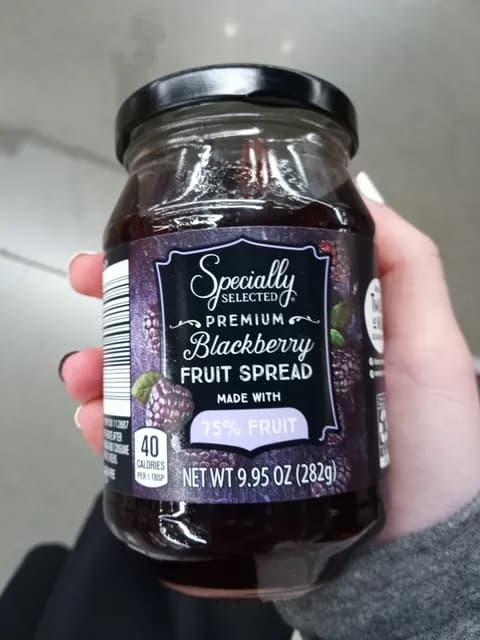 Is it Wheat Free? Specially Selected Premium Blackberry Fruit Spread Made With 75% Fruit