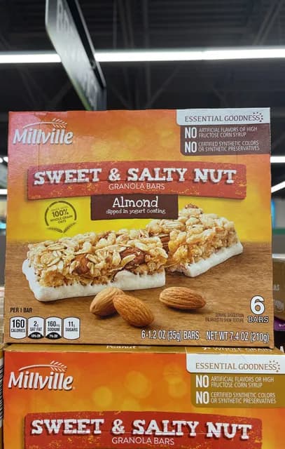 Is it Gelatin free? Millville Sweet & Salty Nut Granola Bars