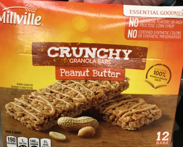 Is it Wheat Free? Millville Crunchy Granola Bars Peanut Butter