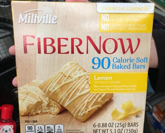 Is it Wheat Free? Millville Fibernow 90 Calorie Soft Baked Bars Lemon