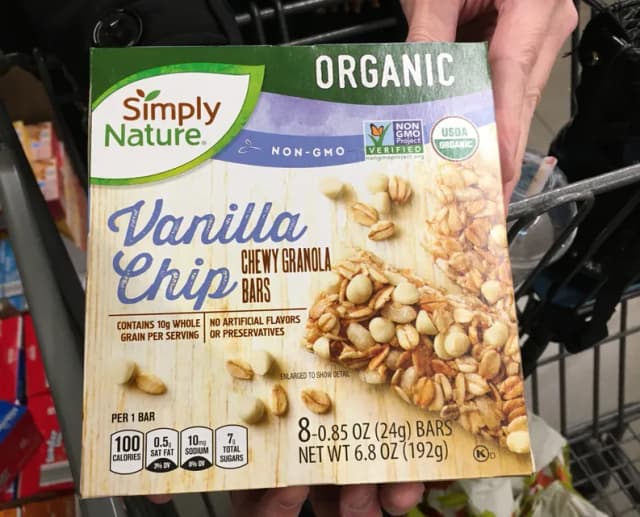 Is it Low Histamine? Simply Nature Vanilla Chip Chewy Granola Bars