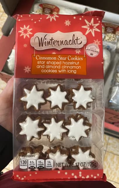 Is it Lactose Free? Winternacht Cinnamon Star Cookies