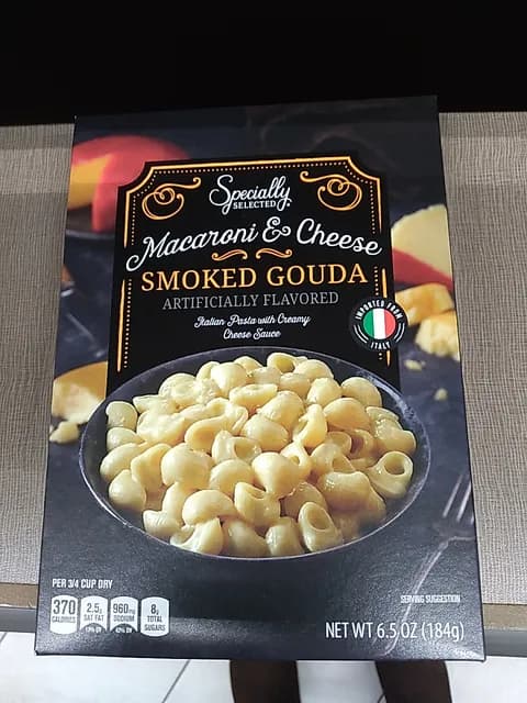 Is it Pescatarian? Specially Selected Macaroni & Cheese Smoked Gouda