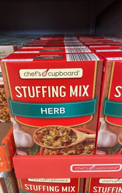 Is it Milk Free? Chef's Cupboard Stuffing Mix Herb