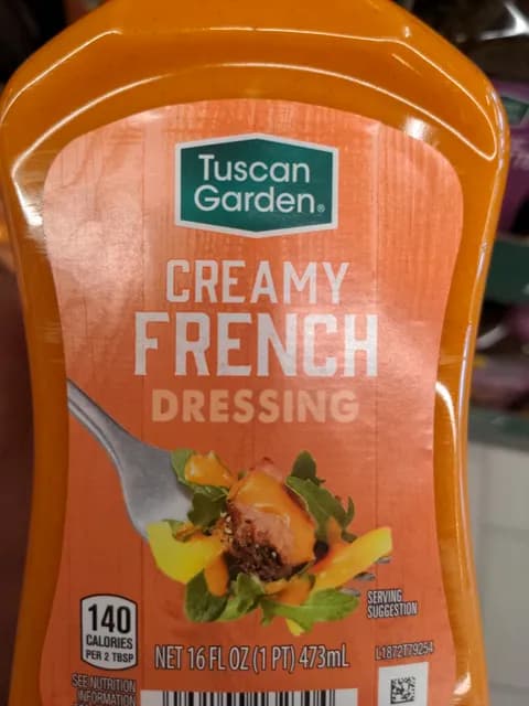 Is it Gelatin free? Tuscan Garden Creamy French Dressing