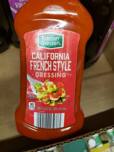 Is it Lactose Free? Tuscan Garden California French Style Dressing