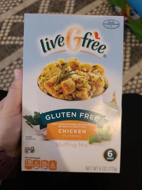 Is it Lactose Free? Livegfree Gluten Free Chicken Flavored Stuffing Mix