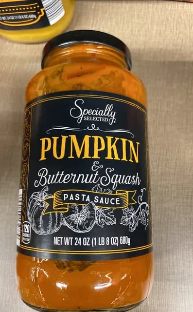 Is it Pescatarian? Specially Selected Pumpkin & Butternut Squash Pasta Sauce