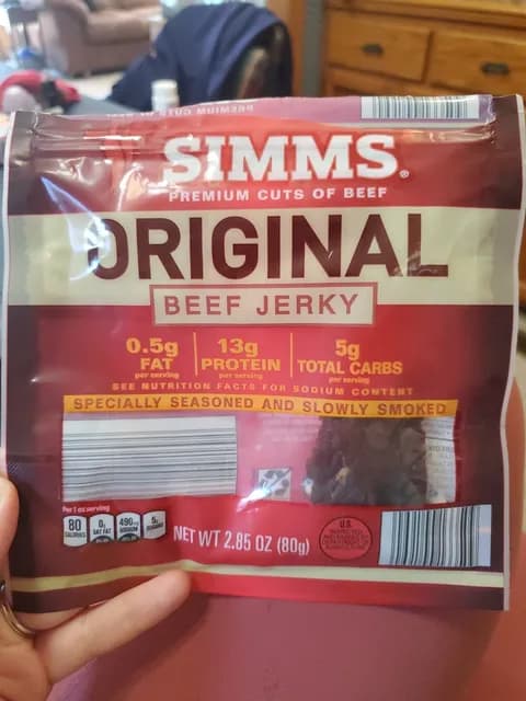 Is it Lactose Free? Simms Original Beef Jerky