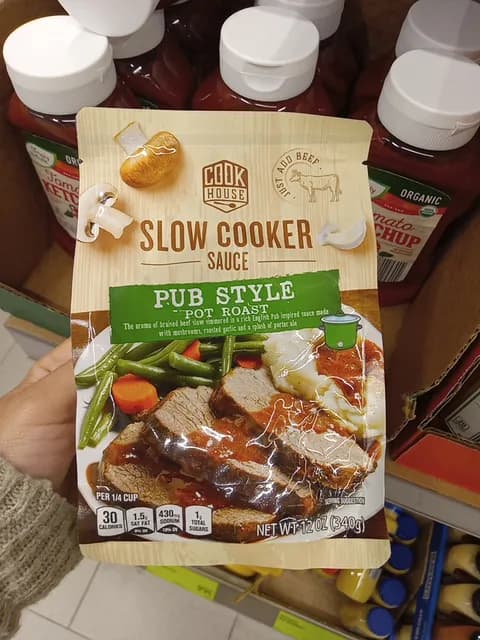 Is it Lactose Free? Cook House Pub Style Pot Roast Slow Cooker Sauce