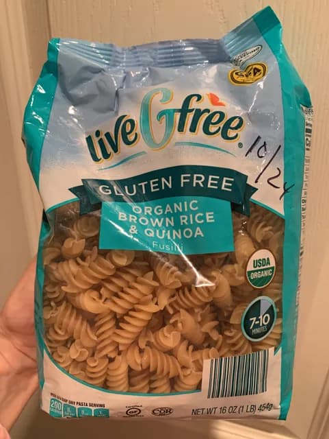 Is it Wheat Free? Livegfree Gluten Free Organic Brown Rice & Quinoa Fusilli