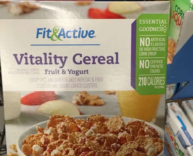 Is it Wheat Free? Fit&active Vitality Cereal Fruit & Yogurt