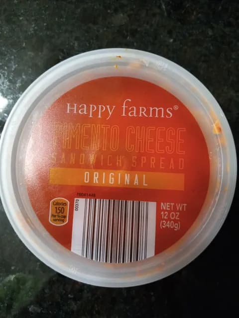 Is it Gelatin free? Happy Farms Pimento Cheese Sandwich Spread