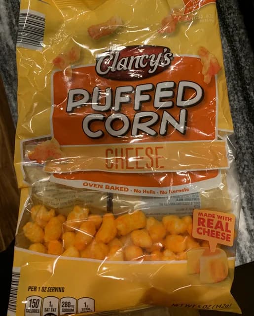 Is it Low Histamine? Clancy's Puffed Corn Cheese