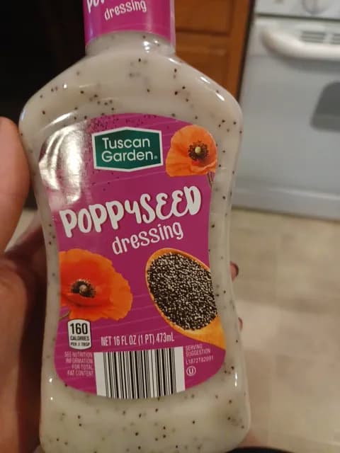 Is it Lactose Free? Tuscan Garden Poppyseed Dressing