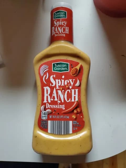 Is it Milk Free? Tuscan Graden Spicy Ranch Dressing