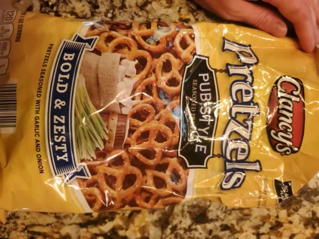 Is it Wheat Free? Clancy's Pub Style Bold & Zesty Pretzels