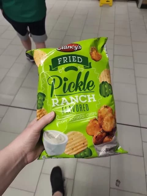 Is it Lactose Free? Clancy's Fried Pickle Ranch Flavored Wavy Potato Chips