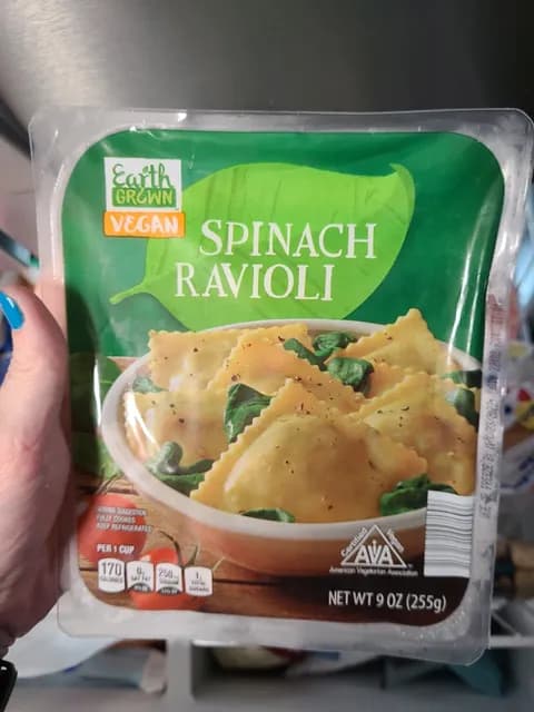 Is it Wheat Free? Earth Grown Vegan Spinach Ravioli